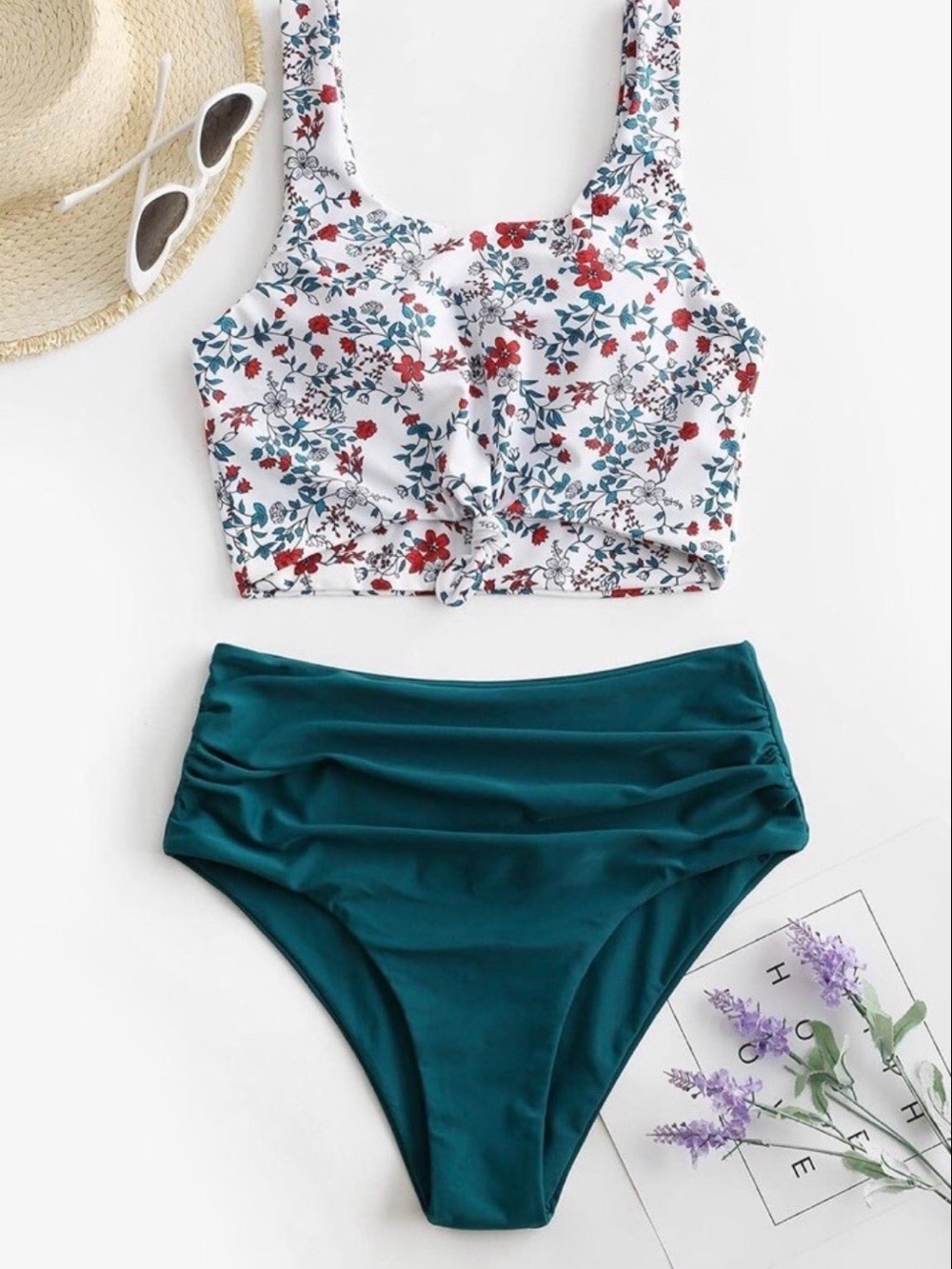 Zaful Two-Piece Tankini Style Swimsuit Set
